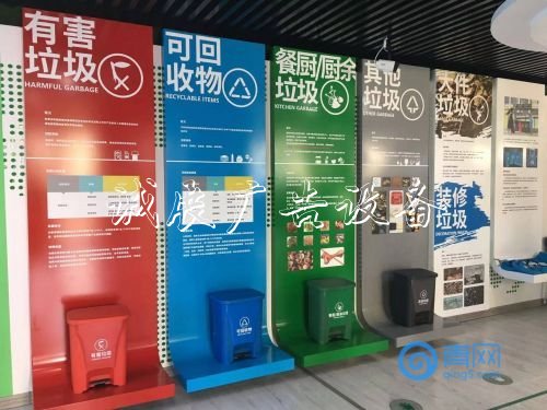 市北區(qū)寧夏路街道滾動(dòng)廣告燈箱深入推進(jìn)垃圾分類工作