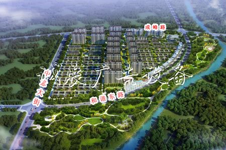 歸家是最美的期待 富戶外滾動(dòng)燈箱椿·滏河源交房倒計(jì)時(shí)！
