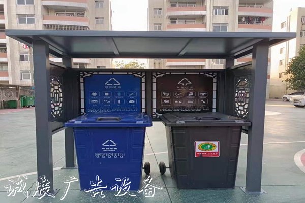 益陽(yáng)分類垃圾箱亭廠