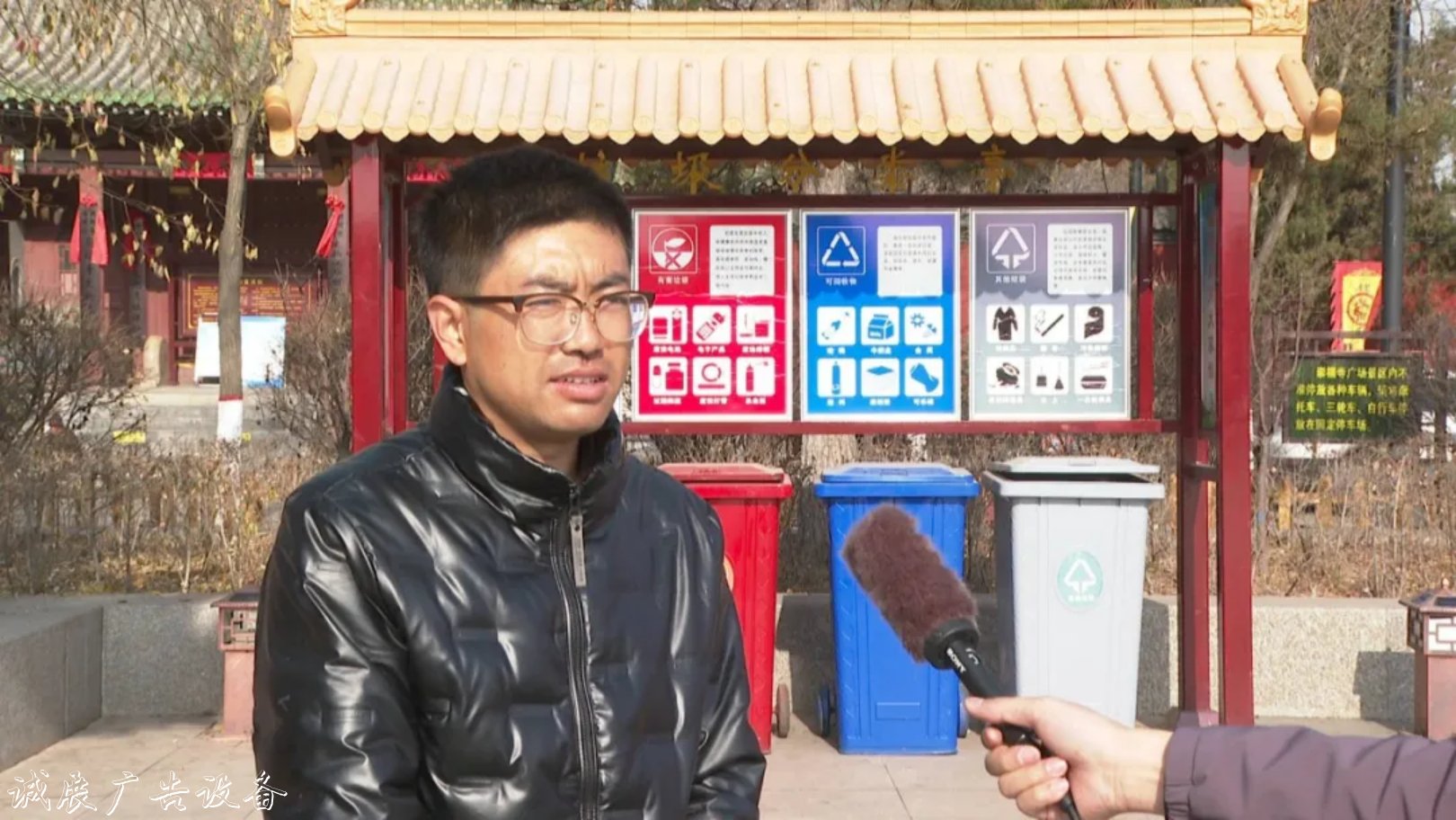 朔州：首批新型城市路燈燈箱垃圾分類(lèi)亭投放市區(qū)街頭